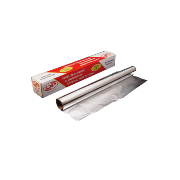 ROLLO ALUMINIO 45 CM X 7.5 MTS PLATA