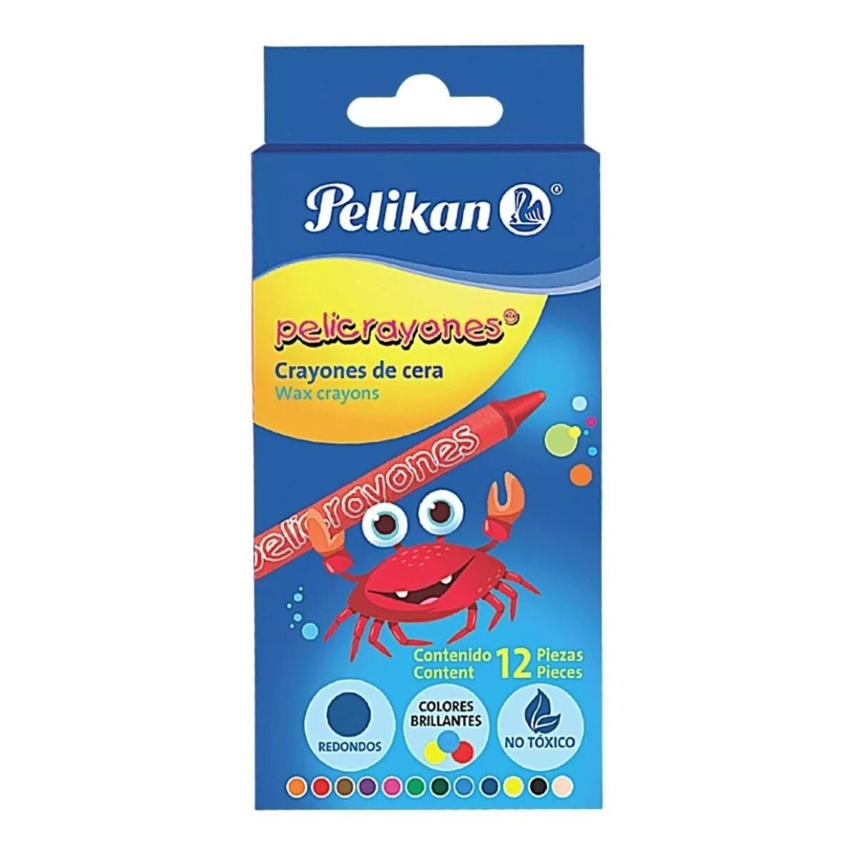 PELIKAN PELICRAYONES CJ X 12 UNIDADES 