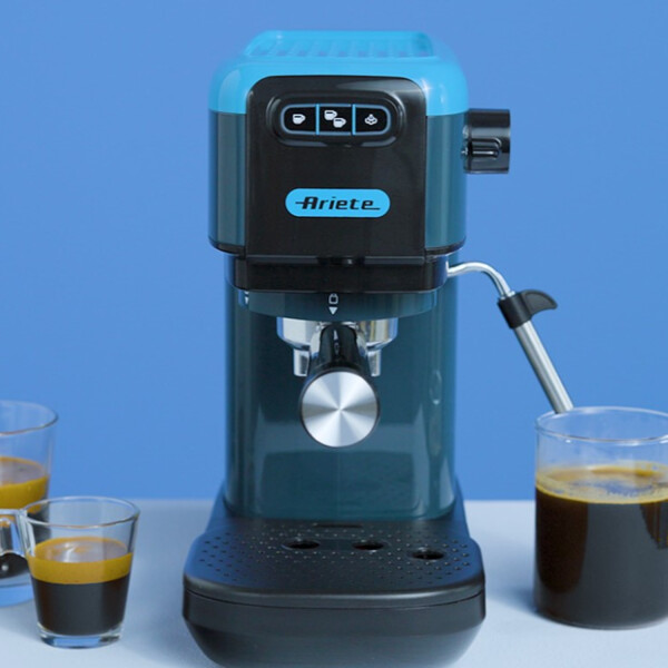 Cafetera Expresso Ariete 1399 Molido Y Capsulas AZUL