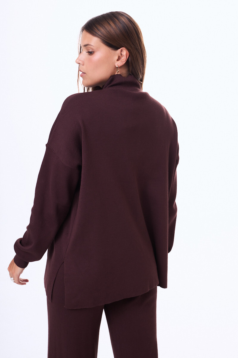 Buzo Tejido Medina Marrón