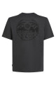 Remera O'Neill Circle Back Print Black Out Remera O'Neill Circle Back Print Black Out