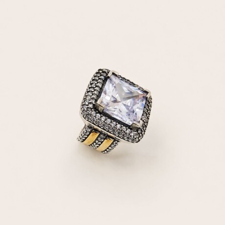 Anillo Susana - Plata y Oro Anillo Susana - Plata y Oro
