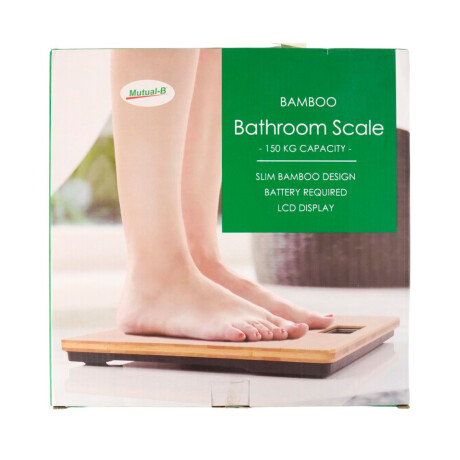 Balanza de baño de bamboo Balanza de baño de bamboo