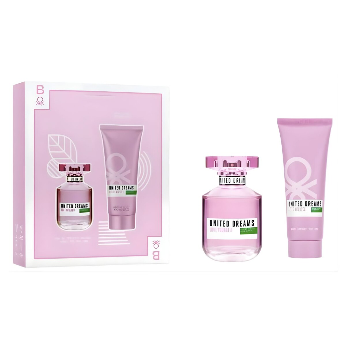 Set Benetton Love Yourself EDT 50ml+BL 