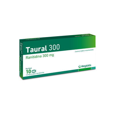 Taural 300 Mg. 10 Comp. Taural 300 Mg. 10 Comp.