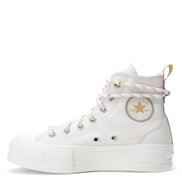 Championes de Mujer Converse Chuck Lift Platform Utility Beige Natural