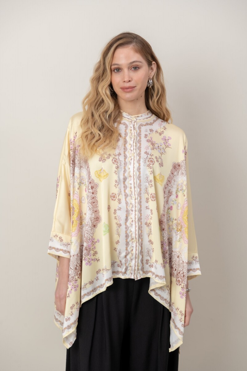 CAMISA MANDALA - Amarillo 