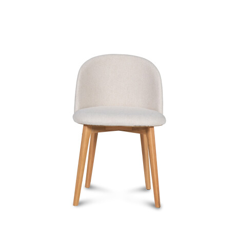Silla Nina - Freijo - Tela Rústica 1906 (Beige)