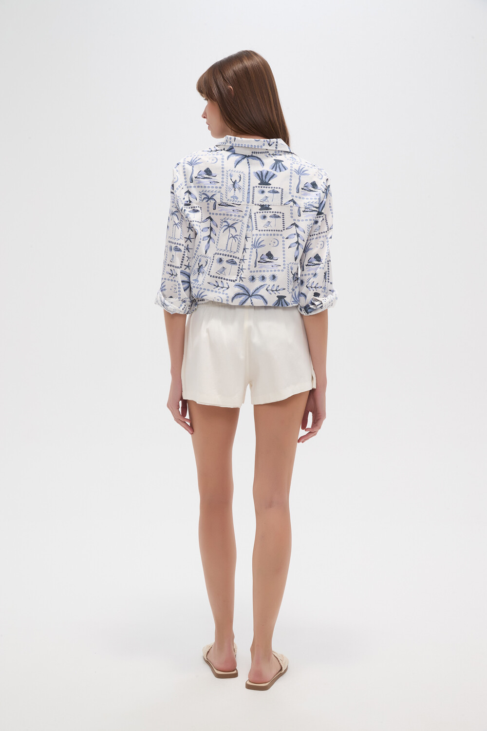 Short Piana Marfil / Off White