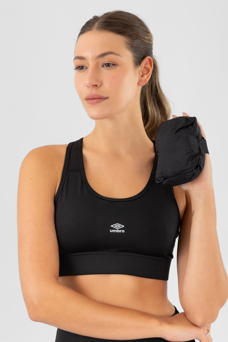 Campera micro comprimible umbro Negro