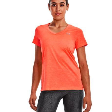 REMERA UNDER ARMOUR TECH SSV - TWIST Orange