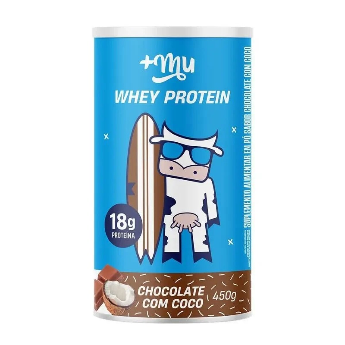 MAIS MU WHEY PROTEIN COCO 450 GR 
