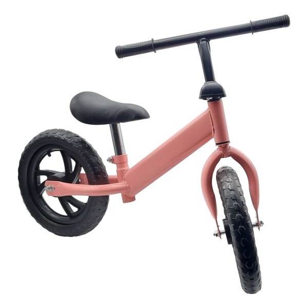 Pack X2 Bicicleta Niños Metálica Sin Pedal P/ Niños Chivita Color Variante Rosa