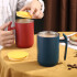Taza Termica Nordica Jarra Hermetica Tapa Cuchara Agarre Variante Color Rojo