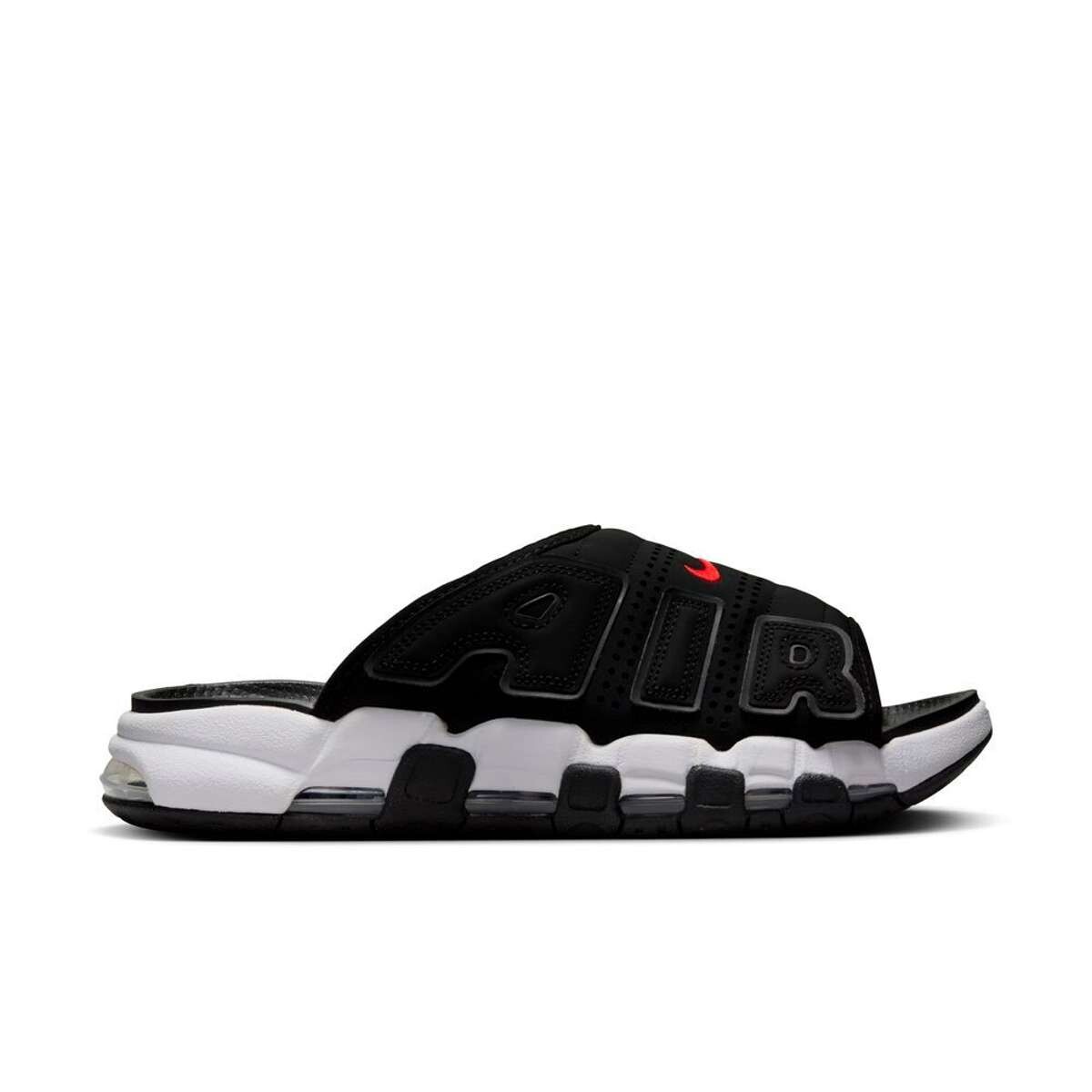 Chanclas Air More Uptempo Slide de Hombre - Negro 