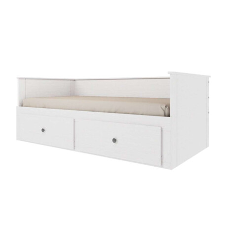 Cama Palino 1 Plaza / auxiliar Funcional Blanco