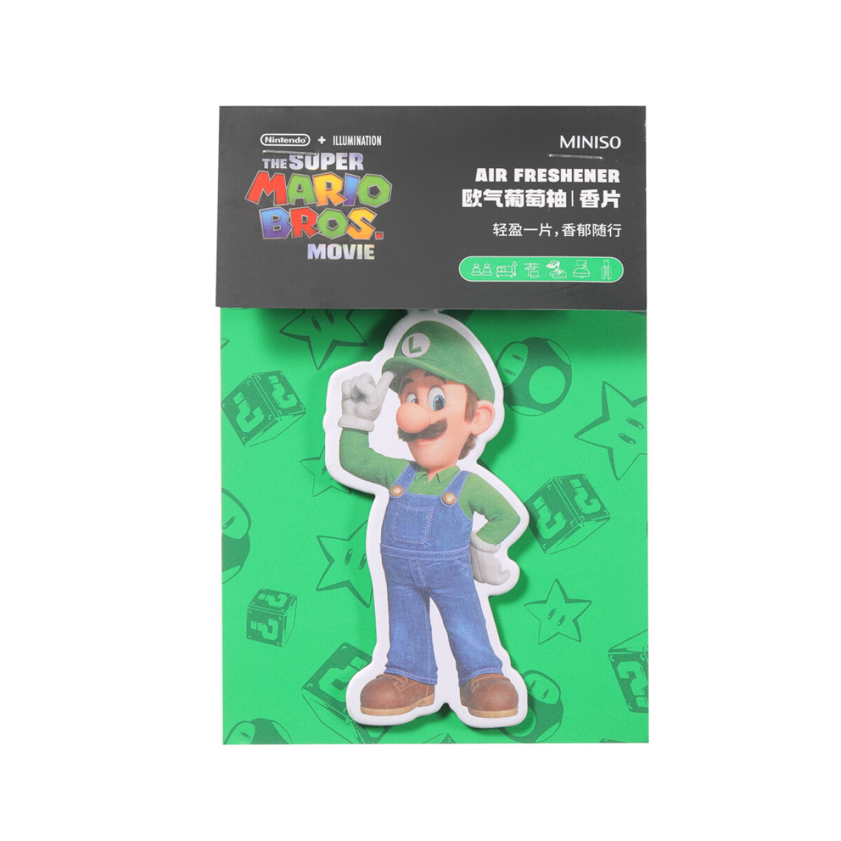 Perfumador Mario Bros 3pcs - verde 