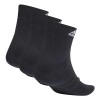 Medias Adidas Cushioned Sportswear 3 Pares Negro