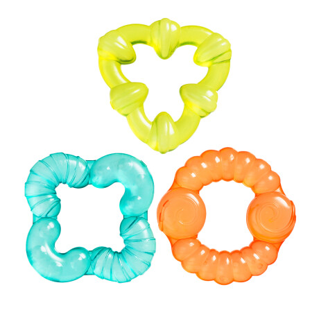 Pack de 3 mordillos de agua Bumpy Gums PLAYGRO Pack de 3 mordillos de agua Bumpy Gums PLAYGRO