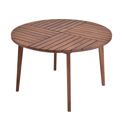 Mesa de Patio Madera de Teca - Caraíva 120cm Mesa de Patio Madera de Teca - Caraíva 120cm