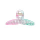 Pinza de cabello degradé rosa