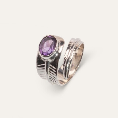 Anillo Hiedra Amatista - Plata 925 Anillo Hiedra Amatista - Plata 925