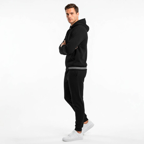 Conjunto Deportivo Uzspace Pantalón Campera Hombre Negro