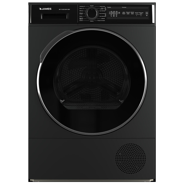 SECARROPAS JAMES FRONTAL 10KG 15 PROGRAMAS SEV10BC INOX NEGRO SECARROPAS JAMES FRONTAL 10KG 15 PROGRAMAS SEV10BC INOX NEGRO