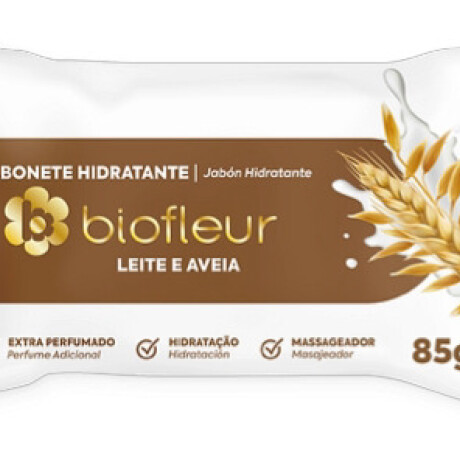Jabón tocador Leche y Avena BIOFLEUR 85g