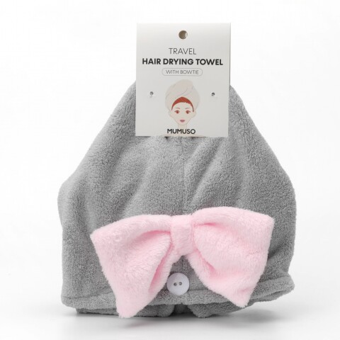 TOALLA DE VIAJE PARA SECAR EL CABELLO CON PAJARITA TOALLA DE VIAJE PARA SECAR EL CABELLO CON PAJARITA