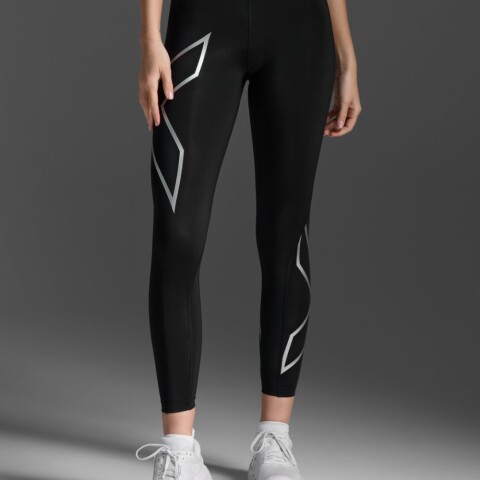 Leggings Training Core Compression Mujer Black/silver