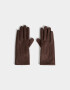 Guantes Varios Noche Guantes Gamuzados - Marron Chocolate