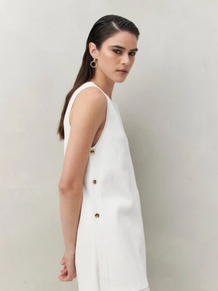 BLUZA D.CASSIN SYDNEY BLANCO