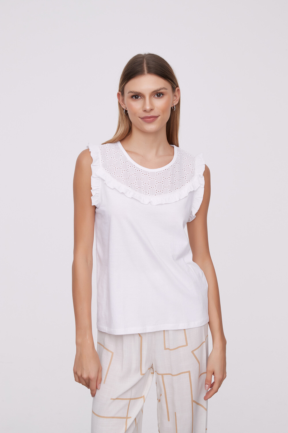 Musculosa Whitaker Blanco