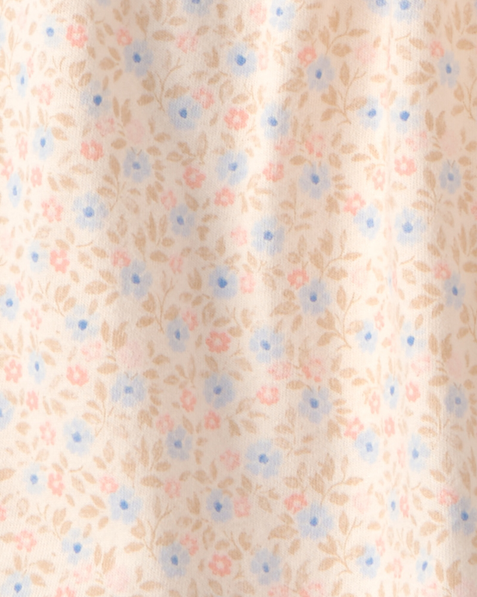 Set dos piezas de algodón, short pollera y buzo, crema, diseño pascua Sin color
