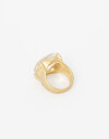 Anillos Medianos y Grandes Strass Anillo Grande Glass - Dorado Oro Amarillo