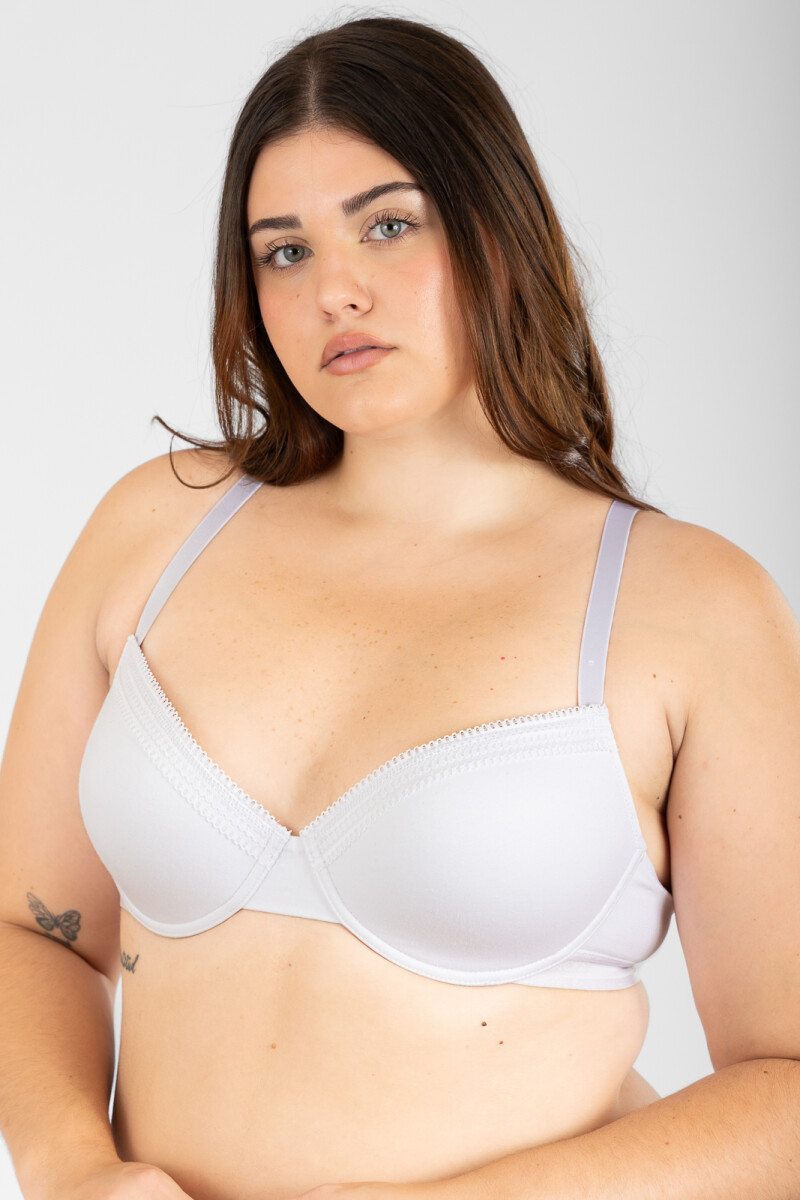 Soutien copa b&c trama Blanco