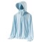 Campera con protección UV 50+ para dama Celeste