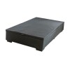 Box Baúl Negro Para Colchón De 1 plaza y media Box Baúl Negro Para Colchón De 1 Plaza Y Media