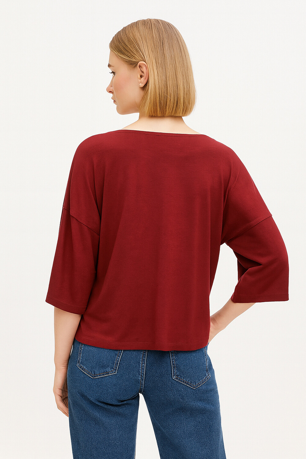 Remera Miky Bordeaux