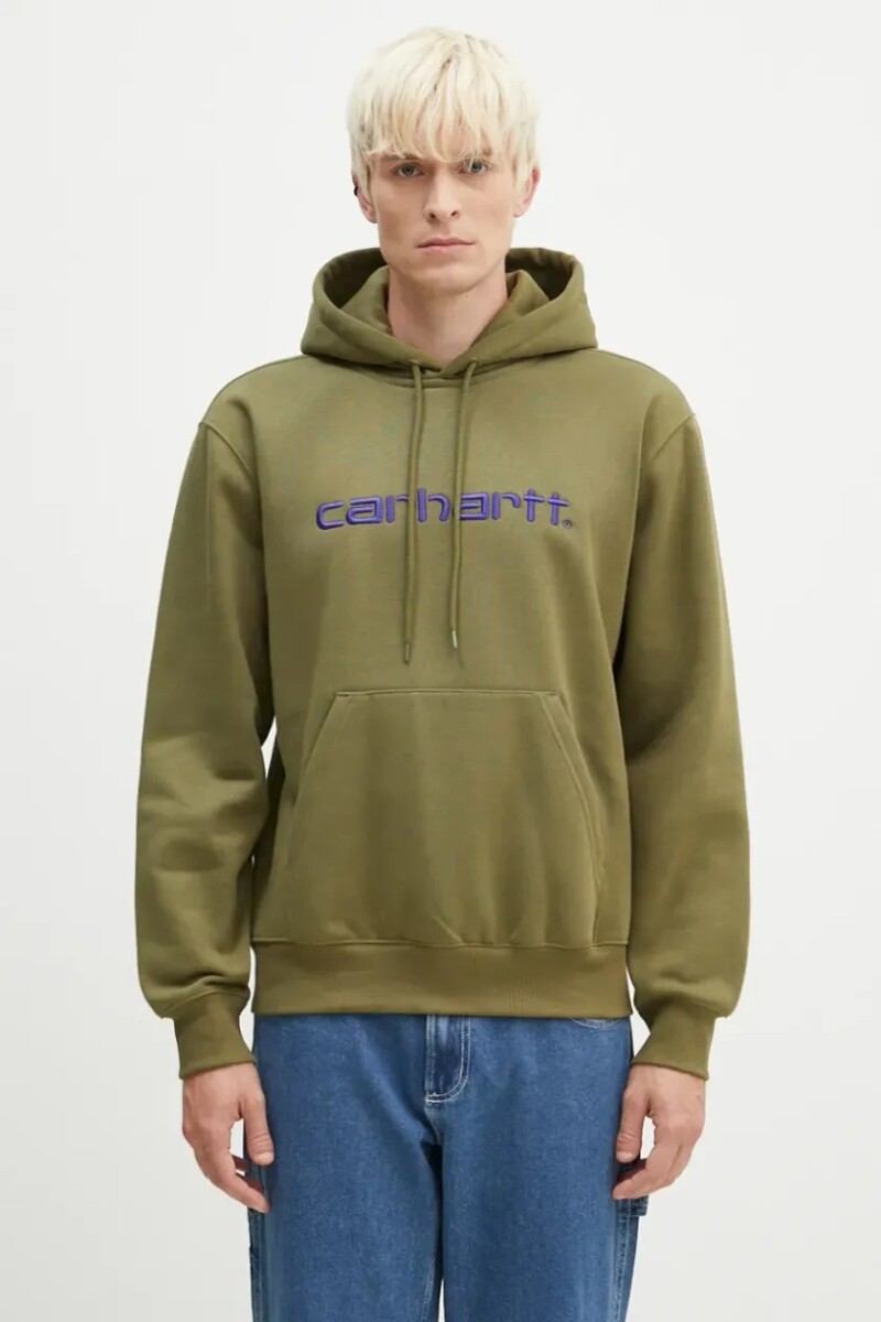 HOODED CARHARTT SWEAT Verde