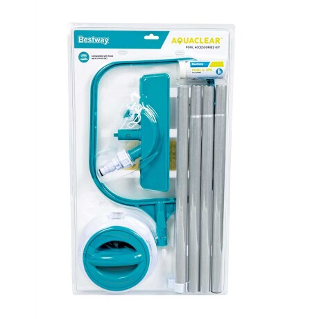 Kit Mantenimiento Limpieza Piscina Bestway Aspiradora Bsw058794