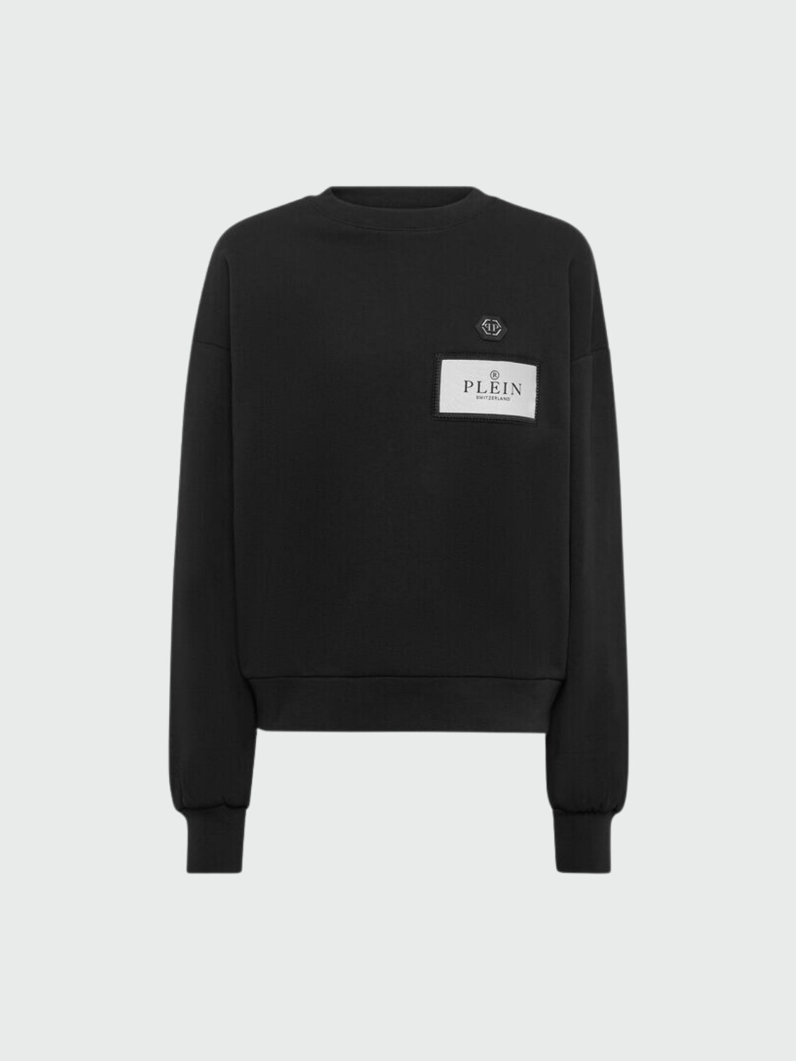 PHILIPP PLEIN - Sudadera cuello redondo ML Negro