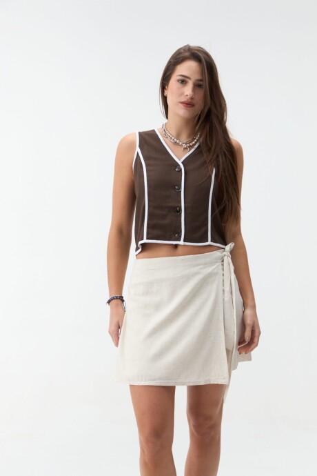 FALDA AZUCENA Beige