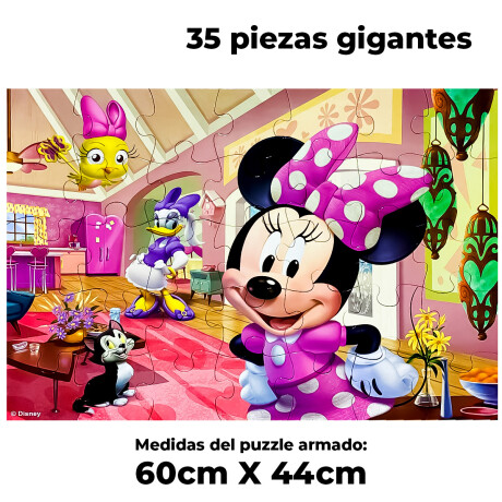 Puzzle Rompecabezas Mickey Minnie Spidey 35 piezas Minnie