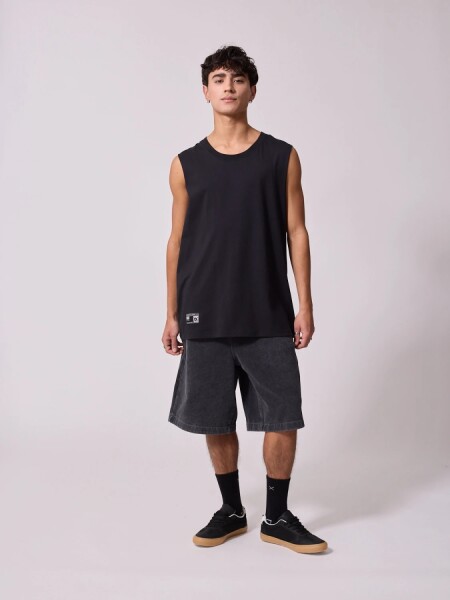 MUSCULOSA DIXIE SALBON NEGRO