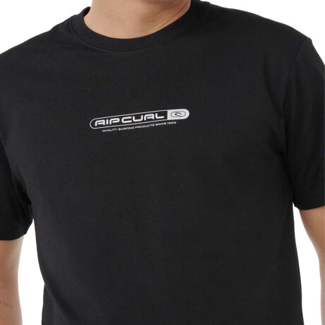 Remera Rip Curl Vaporcool Test Tube Negro