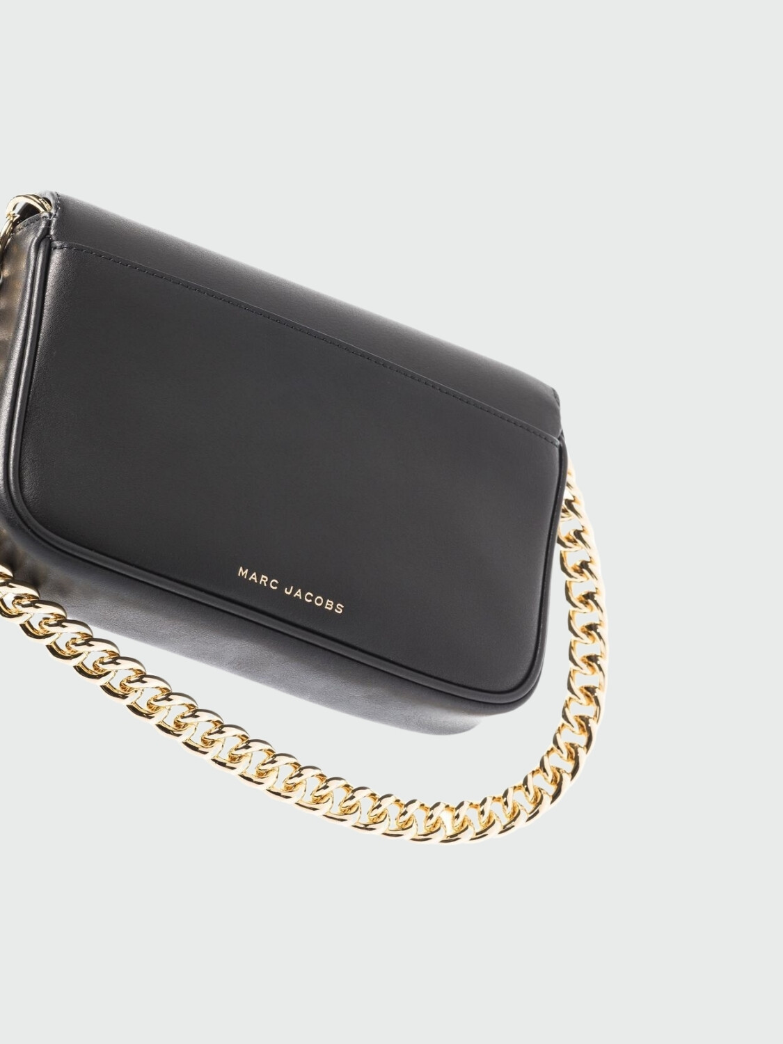Marc Jacobs - Cartera de hombro con cadena, The Shoulder Bag Negro
