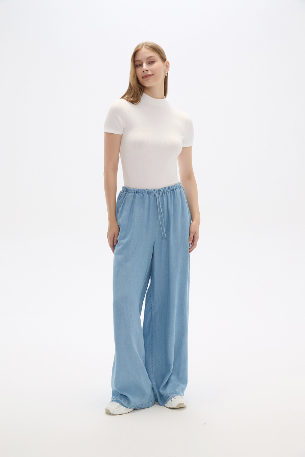 Pantalon Melb Celeste