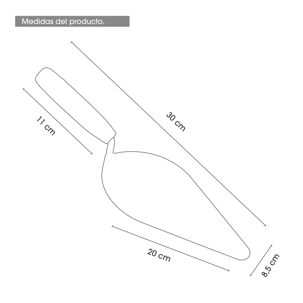 Cuchara De Albañil 8 Pulgadas Profesional Cuchara De Albañil 8 Pulgadas Profesional